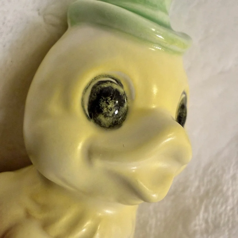 Vintage Duck Salt & Pepper Shakers Lefton Style Cottage core‎ Granny Cabin Lake